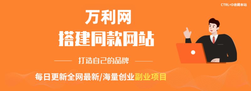 你还在到处找项目？还在当韭菜？我靠网创资源站一个月收入5万+，曾经我也是个失败者。-万利网