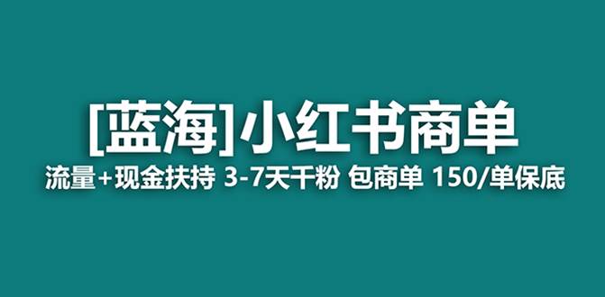 最强蓝海项目，小红书商单！长期稳定，7天变现，商单分配，月入过万-万利网