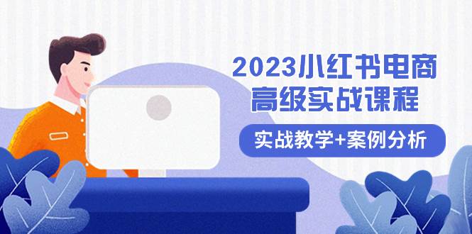 2023小红书-电商高级实战课程，实战教学+案例分析（38节课）-万利网