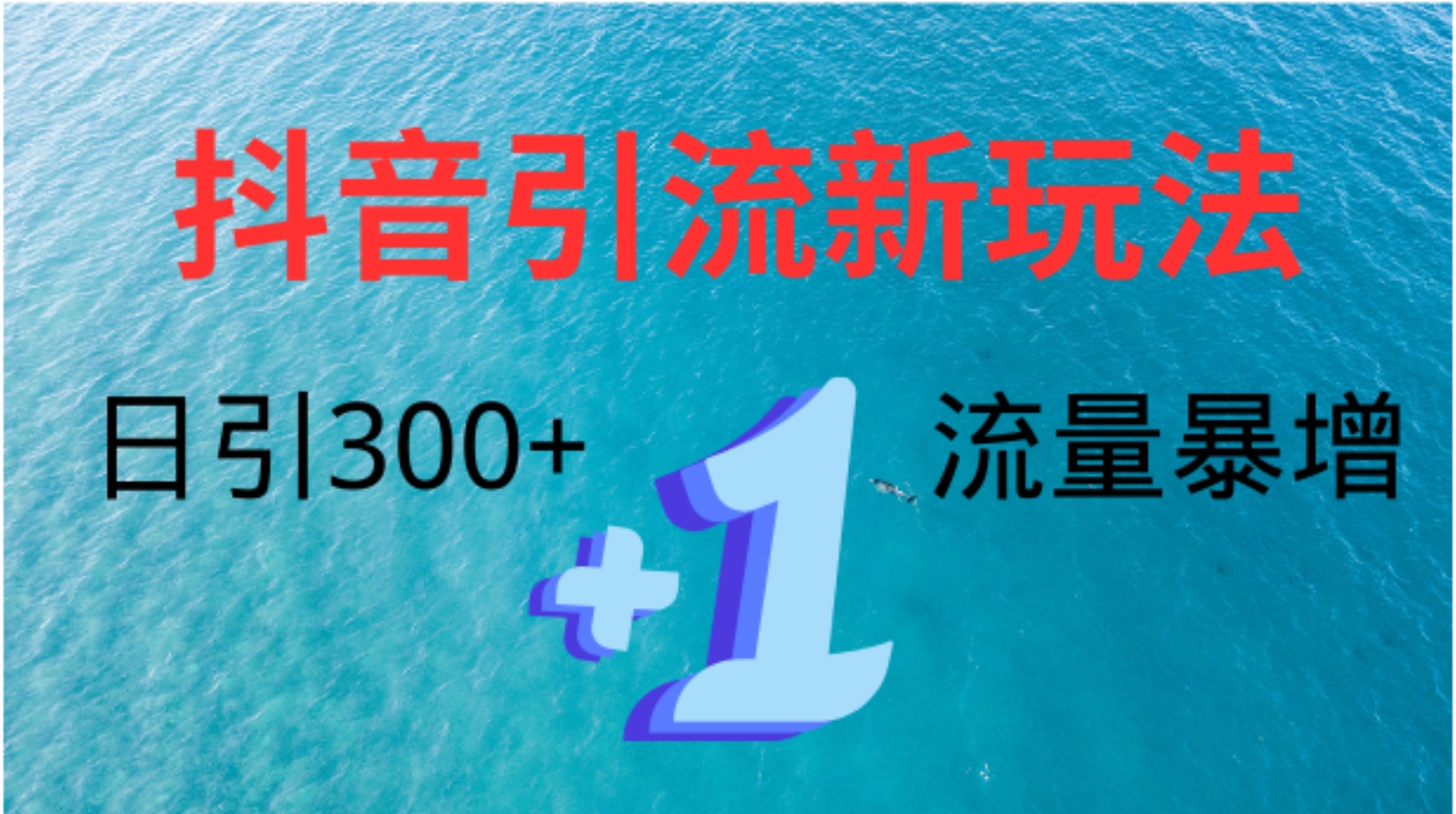 创业粉高效引流，抖音工具号玩法4.0，日引300+-万利网