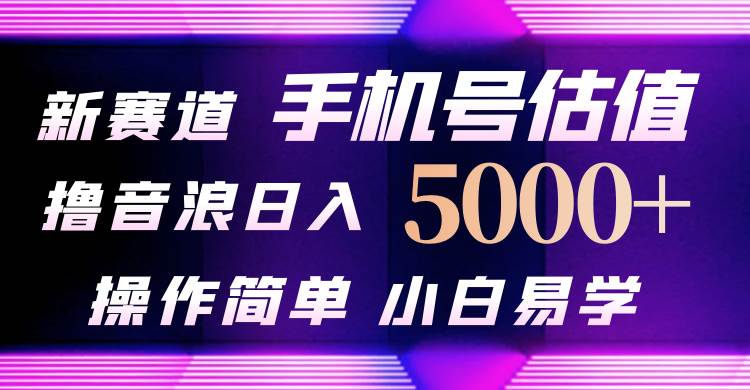 抖音不出境直播【手机号估值】最新撸音浪，日入5000+，简单易学，适合…-万利网