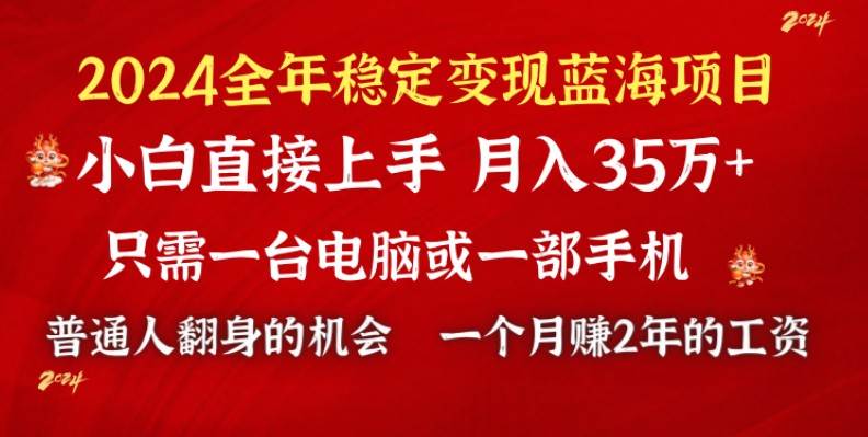 2024蓝海项目 小游戏直播 单日收益10000+，月入35W,小白当天上手-万利网