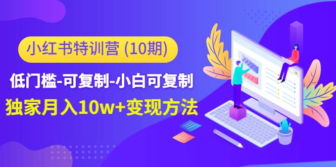 小红书特训营（第10期）低门槛-可复制-小白可复制-万利网