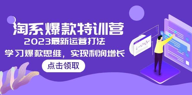 2023淘系爆款特训营，2023最新运营打法，学习爆款思维，实现利润增长-万利网