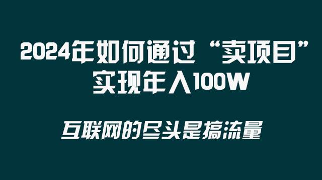 2024年如何通过“卖项目”实现年入100W-万利网