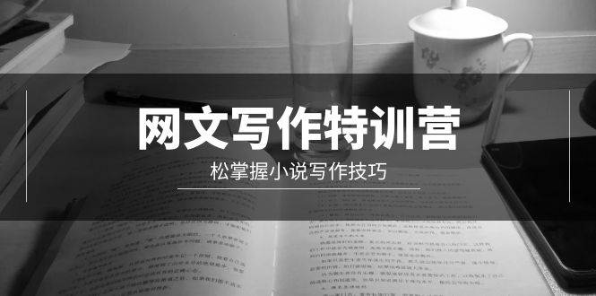 网文-写作特训营，轻松掌握小说写作技巧（20节视频课）-万利网