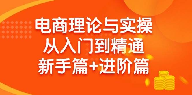 电商理论与实操从入门到精通 新手篇+进阶篇-万利网
