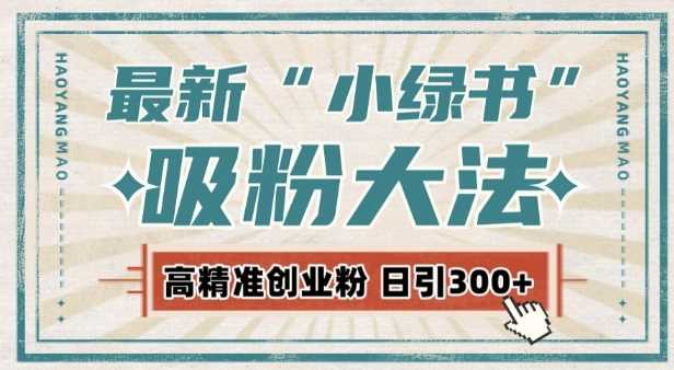 最新自动化“吸粉术”，小绿书激活私域流量，每日轻松吸引300+高质精准粉!-万利网