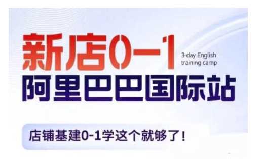 阿里巴巴国际站新店0-1，店铺基建0-1学这个就够了-万利网