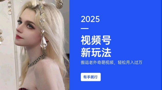 搬运老外奇葩视频，撸视频号分成计划收益，每天只需一小时，新手小白轻松月入过W-万利网