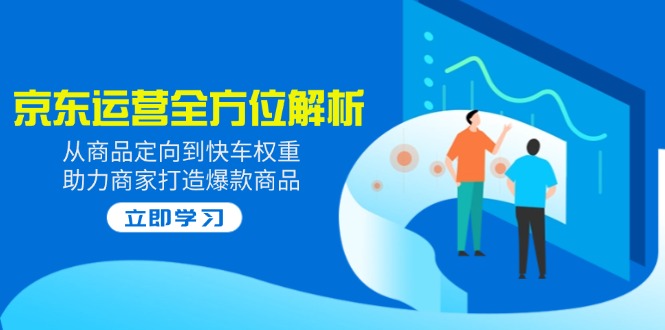 2025京东运营全方位解析：从商品定向到快车权重，助力商家打造爆款商品-万利网