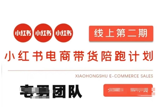 小红书电商带货课2期，月利润20个的小红书电商的有货源，无货源，虚拟产品，付费投流等整套玩法-万利网