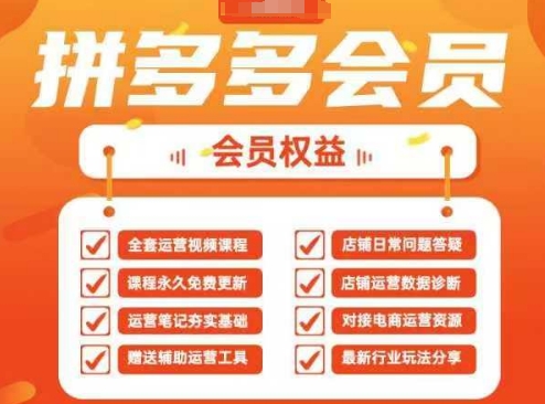 2025拼多多运营实战课，40节全流程教学，覆盖拼多多运营全链路-万利网