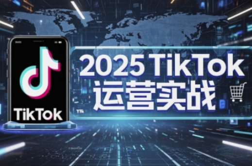 2025TikTok电商运营，掌握TikTok店铺运营核心技巧，实现低成本高转化-万利网